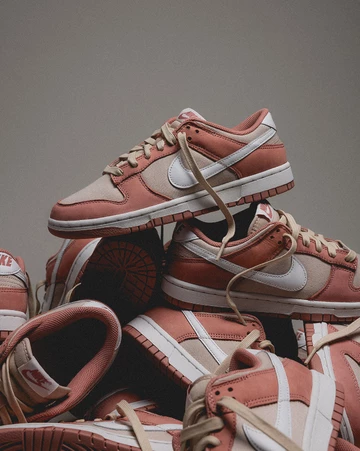 Dunk Low Red Stardust Lookbook Berg an Schuhen
