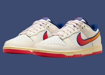 Nike Dunk Low Retro Pack Cream schräg