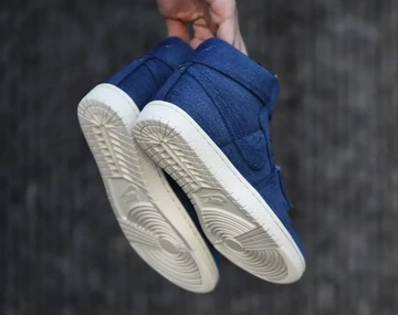 Nike Jordan Air Ship Denim In Hand