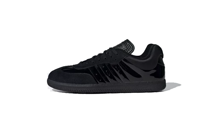 Dingyun Zhang adidas Samba Core Black Titelbild auf weißem Hintergund