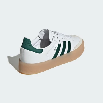 adidas Sambae White Collegiate Green seitlich von Hinten