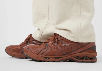 ASICS Gel Kayano 14 Rusty Brown On Feet
