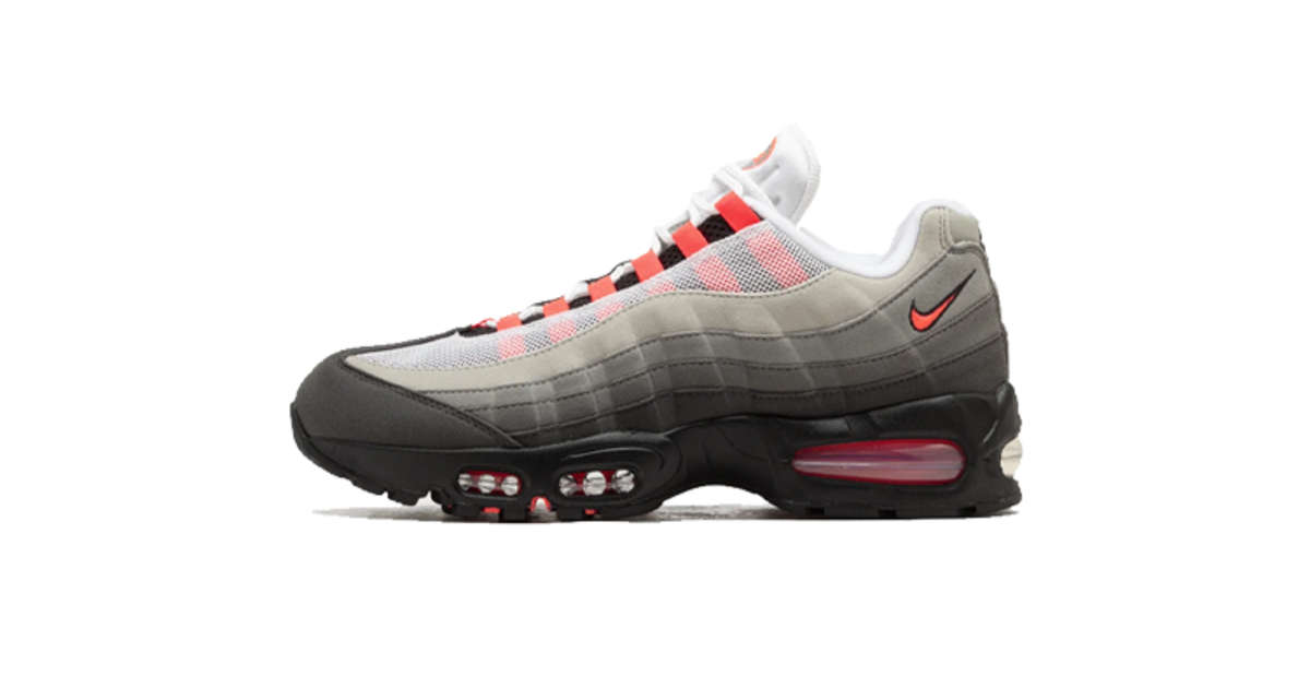 ★新品★Nike Air Max 95 OG Ash Solar red Nike Air Max 95 OG Solar Red IM7410-001 | Dead Stock