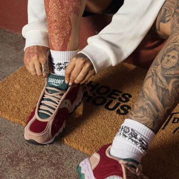 Jae Tips x Saucony Matrix No Shoes In The House am Fuß