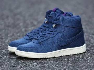 Nike Jordan Air Ship Denim Paar Außenseite