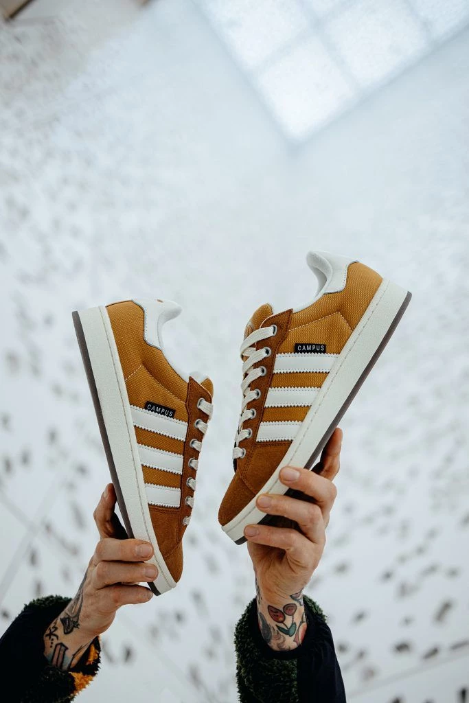 adidas gazelle silver green womens Adidas Campus 00s Mesa/Core White/Wild Brown