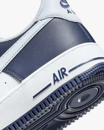 Air Force 1 Low White Game Royal Detail Ferse