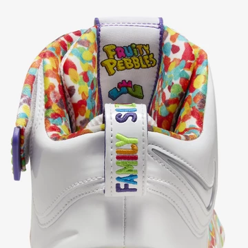 Nike LeBron 4 Fruity Pebbels Detail Knöchelkragen