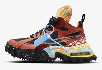 Off White Nike Air Terra Forma Mantra Orange Außenseite