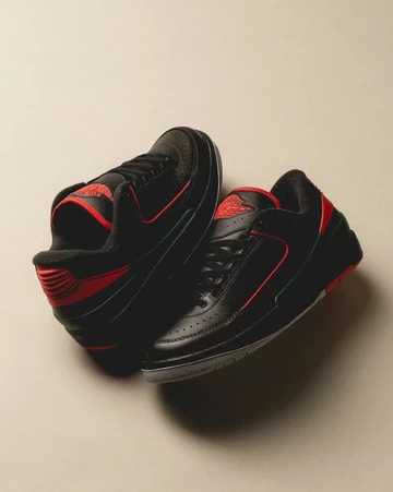 Jordan 2 Retro Low Origins Fotoshooting von Asphaltgold