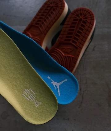 Trophy Room Jordan 1 Low OG Away - Home Colorway - Einlegesohle