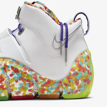 Nike LeBron 4 Fruity Pebbels Detail hinterer Bereich