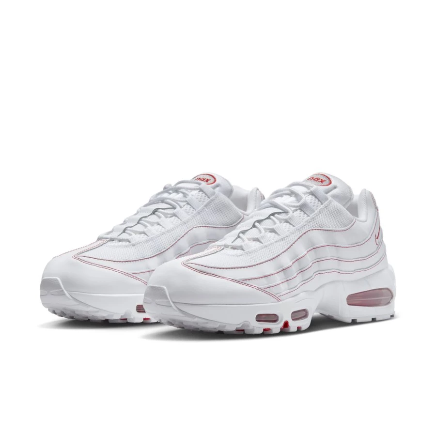Air Max 95 OG All White Big Bubble Red IB7936-100 | Dead Stock