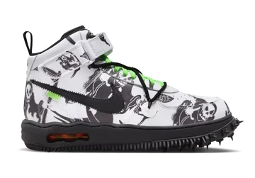 Off-White Nike Air Force 1 Grim Reaper Außenseite