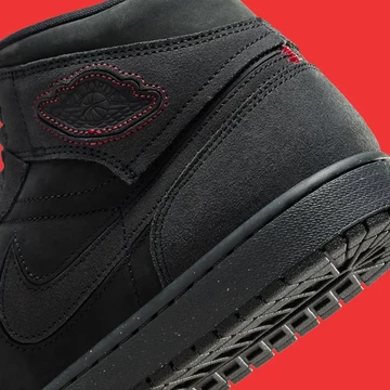 Jordan 1 Mid Monochrome Black Ferse