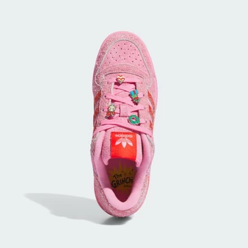The Grinch adidas Forum Low Pink von oben