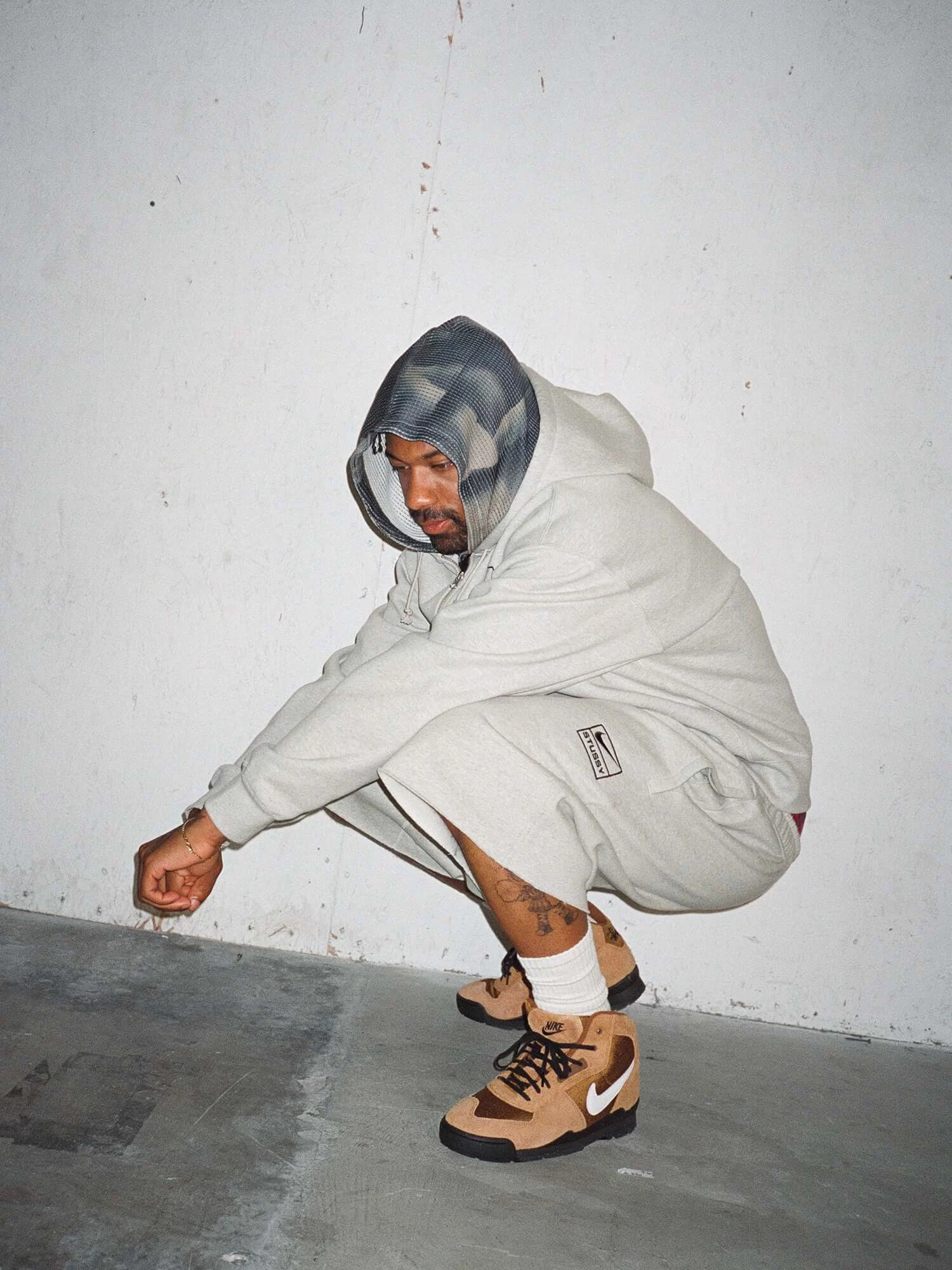 最終価格 おまけ付 27cm Stussy Nike Air Baltoro NEW Stussy X Nike Air Baltoro Black White HV0484-001 Men's Sizes 6