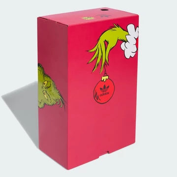 The Grinch adidas Forum Low Pink Special Box