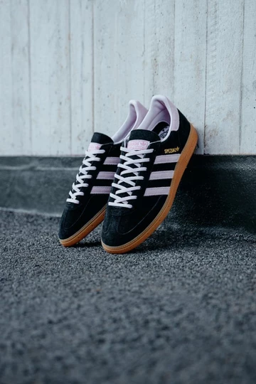 adidas Handball Spezial Black Clear Pink Detailaufnahmen