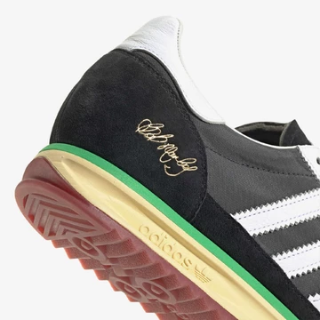 Bob Marley x adidas SL 72 One Love Ferse Closeup
