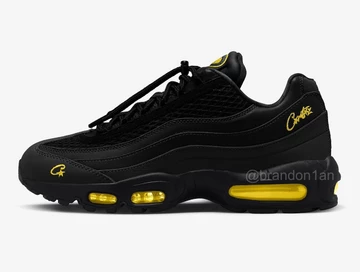 Corteiz x Nike Air Max 95 Black Tour Yellow Seite