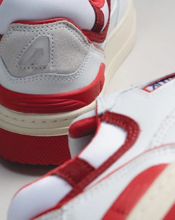 Autry CLC White Red - Deatils