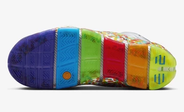 Nike LeBron 4 Fruity Pebbels Sohle