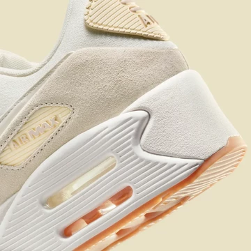 Air Max 90 Double Stacked Beige Detail Ferse
