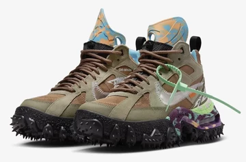 Off White Nike Air Terra Forma Archaeo Brown Paar