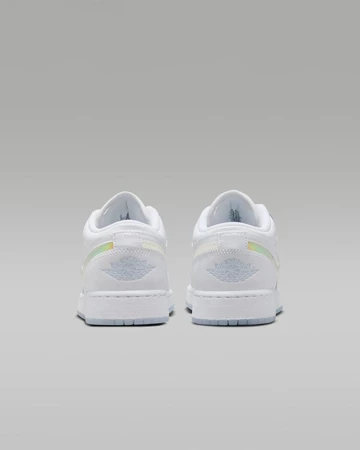 Jordan 1 Low GS Glitter Swoosh - Ferse