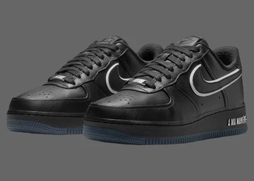 A Ma Maniére x Nike Air Force 1 Low Black Paar Außenseite