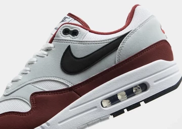 Air Max 1 Dark Team Red Detail Mittelfußbereich