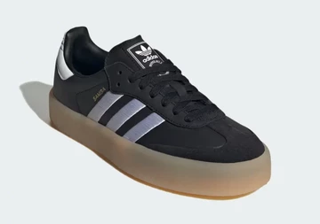 adidas Sambae Black White seitlich von Vorne