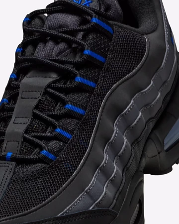Nike Air Max 95 Big Bubble Black Game Royal Details
