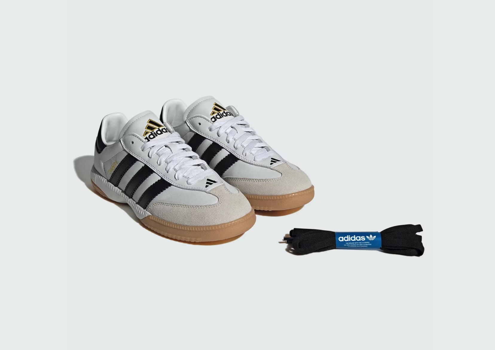 Adidas samba millenium white best sale