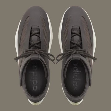 Fear of God Athletics x adidas II Basketball High Top Night Brown von oben