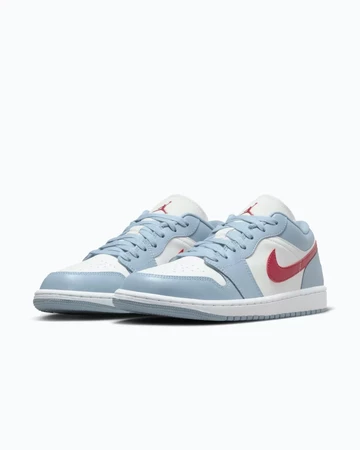 Jordan 1 Low Blue Whisper Paar