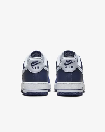 Air Force 1 Low White Game Royal von Hinten