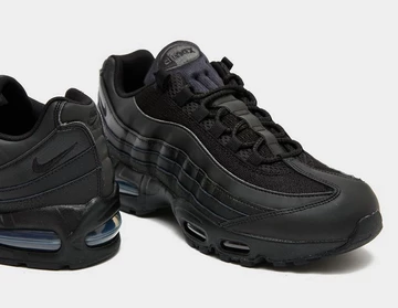 Nike Air Max 95 OG Big Bubble Triple Black Upper Details