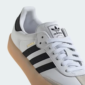 adidas Sambae White Black Detail Zunge