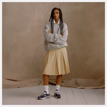 New Balance 990v6 Inkwell Lookbook Model