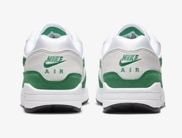 Nike Air Max 1 Malachite von hinten mit Nike Air Logo