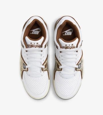 Stussy Nike Air Flight 89 Pecan - Oben