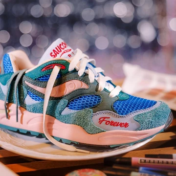 Jae Tips Grid Saucony Shadow 2 What's The Occasion? - Blue Lookbook