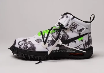 Off-White Nike Air Force 1 Grim Reaper Leak Außenseite