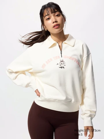 Labubu x UNIQLO Offwhite Sweatshirt