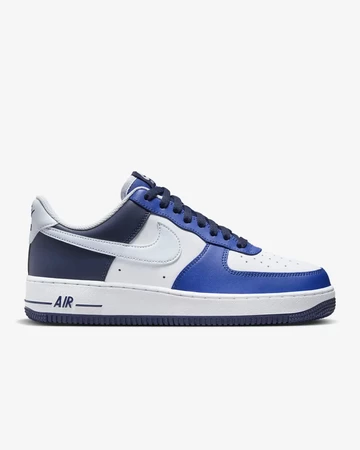 Air Force 1 Low White Game Royal Außenseite