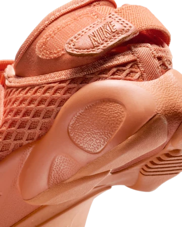 Nike Air Rift Healing Orange Ferse Details