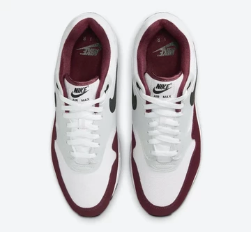 Air Max 1 Dark Team Red von Oben