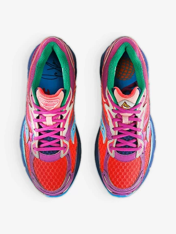 Jae Tips x Saucony ProGrid Omni 9 To Do List Pack von oben